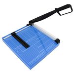 HFS(R) 12” A4 Paper Cutter Multi-Purpose Trimmer for Copper Sheet, Leather, Plastic Sheet, Iron Sheet, Non-Woven Fabric 12 Sheets 80-Gram Paper Cutter