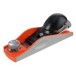 JORGENSEN NO.60-1/2 6-1/4" Mini Wood Planer, Mini Hand Planer for Woodworking, Low Angle Block Plane, Small Hand Plane for Trimming, Wood Planing, Craft - Ductile Iron Body, Adjustable Mouth