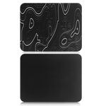 HoYiXi Mouse Mat 2 Pack（270 x 210 x 3 MM,Mouse Pad Soft Smooth Surface and Anti-Slip Rubber Base Waterproof Soft Cloth MousePads for Home Office Work, 270 x 210 x 3 MM,black