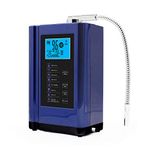 AlkaDrops Water Ionizer & Purifier, PH 3.5-10.5 Alkaline/Acid Water, Up to -500mV ORP, 6000L Filter, 7 Settings, Auto-Clean, Intelligent Voice (Blue)
