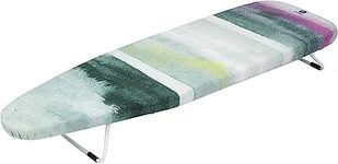 Brabantia Table Top Ironing Board Size S (95 x 30cm) Compact Flat-Folding Steam Iron Table, Ideal for Apartments & Caravans (Morning Breeze)