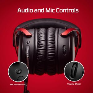 HyperX Cloud III Gaming Headset – Black/Red