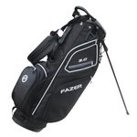 FAZER 3.0 Lightweight Golf Stand Bag with a 6-Way Club Divider, Full-Length Club Dividers & 6 Zippered Pockets - Durable Nylon Golf Club Bag for Convenient Carrying & Storage