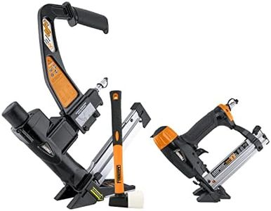 Freeman P2PFFK Professional Pneumatic Flooring Nailer Kit (2 piece) , Black