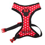 CERDÁ LIFE'S LITTLE MOMENTS - For Fan Pets | Minnie Mouse XXS-XS Dog Harness - Official Disney License