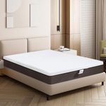 Panana Memory Foam,Breathable Medium Firm,with Soft Fabric Fire Resistant Barrier Skin-friendly 3FT 4FT 4FT6 for 190 cm Metal Bed Frame (3ft Single, 190 * 90 * 18cm)