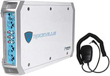 Rockville Rxm-f3 1600W Peak/800W Rms Marine/Boat 4 Channel Amplifier