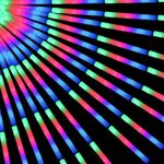 wellent 200 PCS LED Foam Glow Sticks, Bulk Glow Sticks, Glow in the Dark Party Supplies with 3 Modes Colorful Flashing, Neon Party Favors Supplies for Glow Party, Birthday, Wedding, Carnival, Concert