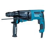 Makita HR2631FT/2 240V 800W Rotary Hammer with AVT, 3 Mode Operation, Led Light, Anti-Vibration Technology, 26mm SDS-Plus