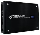 Rockville Krypton T1 1600 Watt Peak/400w RMS 2 Channel Car Amplifier w Voltmeter