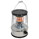 Modern Portable Kerosene Heater, Kerosene Heater Indoor, Freestanding Camping Heater, Kerosene Stove Burner for Require Heating Cooking Boiling water, 32 x 45cm, White