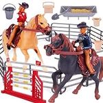 Peagprav Western Rodeo Horse Toys f