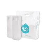 12 Salt Blocks for Water Softeners | Original Pure Grade A Food Quality Salt | 6 Bags, Securely Boxed | Each Bag Contains 2 Blocks | Efficient Softening Solution - Each block 4kgs