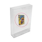 Ruitroliker Box Protector for NES Games Box Clear Plastic Case Sleeve Box 10 Pack