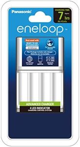 Panasonic Eneloop CC17N advanced charger for AA & AAA rechargeable Batteries LED indicator charging control system.