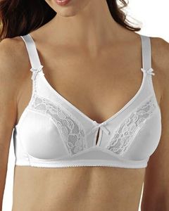 Collections Etc 2-Pack Instant Shaping by Plusform Keyhole Bra 34B