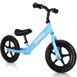 SIMEIQI 12 Inch Kids Balance Bike for 2-5 Years Old Boys Girls No Pedal Toddler Bike Training Bicycle Lightweight Adjustable Handlebar and Seat…