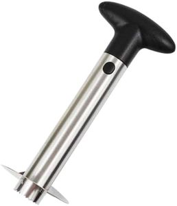 Stainless Steel Pineapple Peeler, Corer, Slicer, and Cutter - Easy Kitchen Tool for Effortless Fruit Preparation