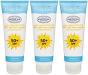 Childs Farm Set of 3 - Sun Cream 50+ SPF Fragrance Free 125ml Tube