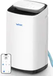 Dehumidifier for Home, 50-Pint, 4500 Sq. Ft. Basement & Large Rooms, 8L Water Tank with Drain Hose, App-Controlled Smart Humidity Control, Quiet, Auto Shutoff, Ideal for Bedrooms, and Bathrooms