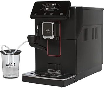 Gaggia Magenta Milk Automatic Bean to Cup Espresso Coffee Machine, Black
