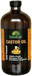 Organic Castor Oil 1 LITRE (Glass B