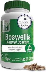 Health Thru Nutrition Boswellia 300mg 180 Capsules as Bospure AKBAMAX | High Potency 75% Boswellic Acids 10% AKBA | Healthy Inflammatory Support | Vegan Certified | Non-GMO Gluten Free Soy Free