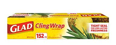 Glad ClingWrap Plastic Wrap, 152 Metre Roll, Made in Canada of Global Components