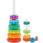 Baby Spinning Toy, Rainbow Stacking