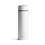 Nuby RapidCool Portable Baby Bottle Maker - Formula Feed in 2 Minutes | Ideal for Travel Bottles and Night Feeds | Includes Milk Powder Dispenser and Digital Lid | No Filter Needed (White)