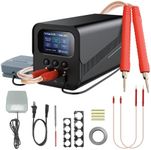 Capacitor Spot Welder, 10.5 kW Farad Battery Pack Welding Machine with Automatic & Foot Pedal Modes, 100–240 V Spot Welder for 18650/21700/LiFePO4 Battery Pack Assembly