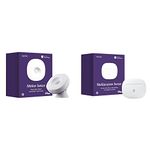 SmartThings Aeotec Zigbee Motion Sensor - automatic control of light integrated temperature sensor, compatible with Echo Plus and Philips Hue. & SmartThings Zigbee Multipurpose Sensor