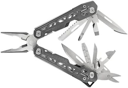 Gerber Pince multifonctions Truss avec étui de protection, 17 outils en 1, Noir, 30-001546