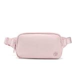 Mini Belt Bag 0.7L, Pander Waterproof Mini Everywhere Fanny Pack Purse for Women and Men. (Pink)