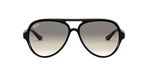 RAY-BAN Men's RayBan Sonnenbrille RB412560132 Sunglasses, Black (Schwarz), 59