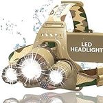 DanForce Camouflaged Headlamp Ultra