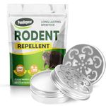 Pesdispear Rat Repellent Balm, Mouse Repellent for Car Engines, Peppermint Oil Rodent Deterrent, Mice Repellent More Humane Mouse Trap and Ultrasonic Rodent Repellent Packs 2