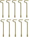 Interior Door Key for Bedroom Door, Bathroom Door Key Pin for Door Knob Lock - 10 Pack