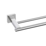 Miyili 36-Inch Double Towel Bar Stainless Steel Bathroom Towel Rack Holder Wall Mount Polished Finish, A02C90B