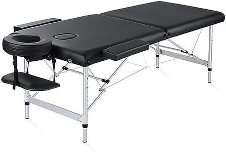 CHRUN Portable Massage Table Professional Massage Bed Wide 84in Lash Bed Facial Table SPA Beds Esthetician Height Adjustable Carrying Bag & Accessories 2 Section Shop & Home