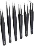 6Pcs Precision Tweezers Set, Upgrad