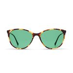 MigraLens Migraine Relief Glasses For Chronic Light Sensitivity | Liberty Women's Style, Tortoiseshell Frame, Green Lenses