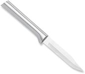 RADA Cutlery Everyday Paring Knife Stainless Steel Blade with Aluminum Made in USA, 6-3/4 Inches, Silver Handle