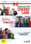 Hallmark Christmas 3 Film Collection (Christmas on Cherry Lane/Holiday Road/Crashing Through The Snow) [DVD]