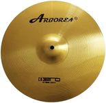 Arborea Brilliant Finish 14" Crash Cymbal Bright Sound Drum Practice Cymbal for Drum Set