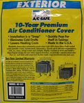 AC Safe AIR CONDITIONING WINDOW UNIT LARGE EXTERIOR COVER