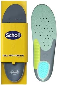 Dr. Scholl's Plantillas Extra reforzadas para mujer - Ideales para mujeres altas y de talla grande, pies anchos - Absorción de impactos, soporte para el arco - 1 par - Talla UE 38-43,5