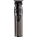 BaByliss Pro Super Motor Professional Skeleton Trimmer, Cord/Cordless use, Long Lasting Rechargeable Lithium Battery, Powerful Motor, Precise Steel Blade, Silver/Black