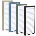 4 Pack Magnetic Notepads for Refrig