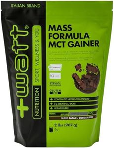 Mass Formula MCT gainer - Sostegno per i Tuoi Workout Più Intensi - Formato: 2 lb (907 g) - Gusto Cacao